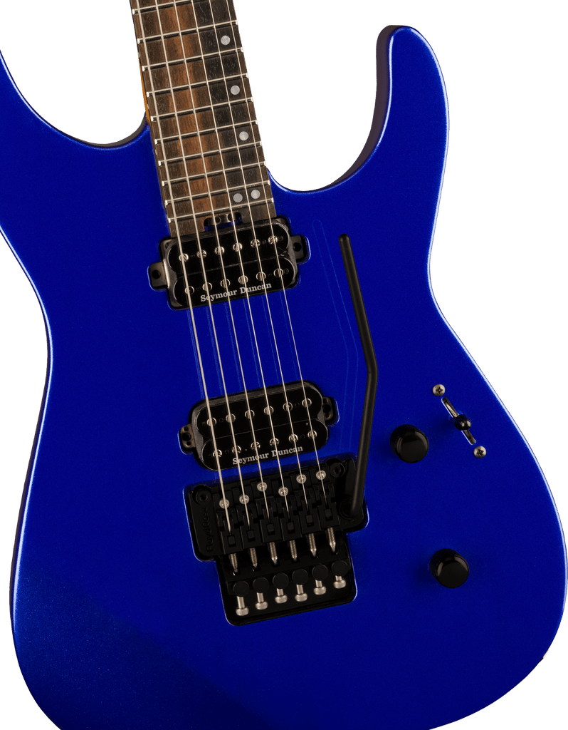 Jackson American Series Virtuoso, Streaked Ebony Fingerboard, Mystic Blue