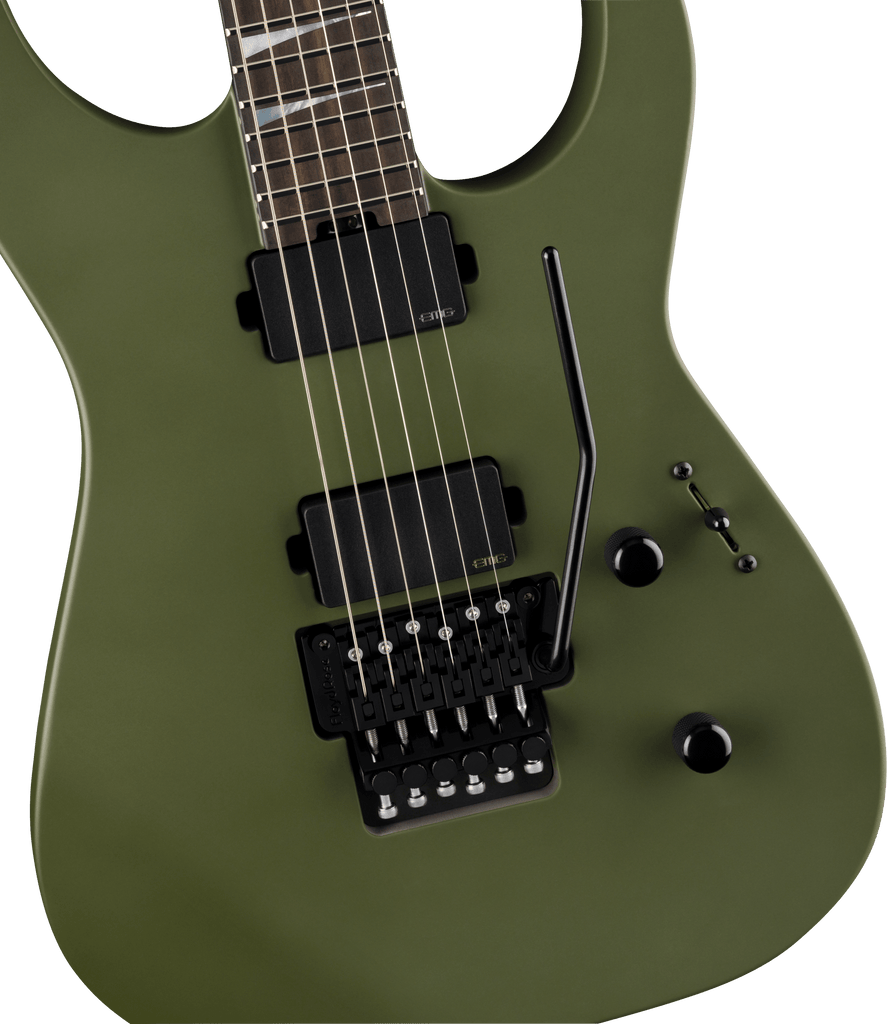 Jackson American Series Soloist™ SL2MG, Ebony Fingerboard, Matte Army Drab