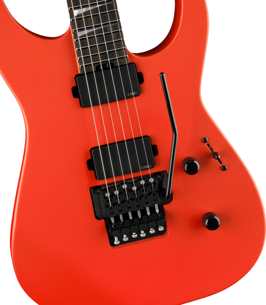 Jackson American Series Soloist SL2MG, Ebony Fingerboard, Satin Lambo Orange