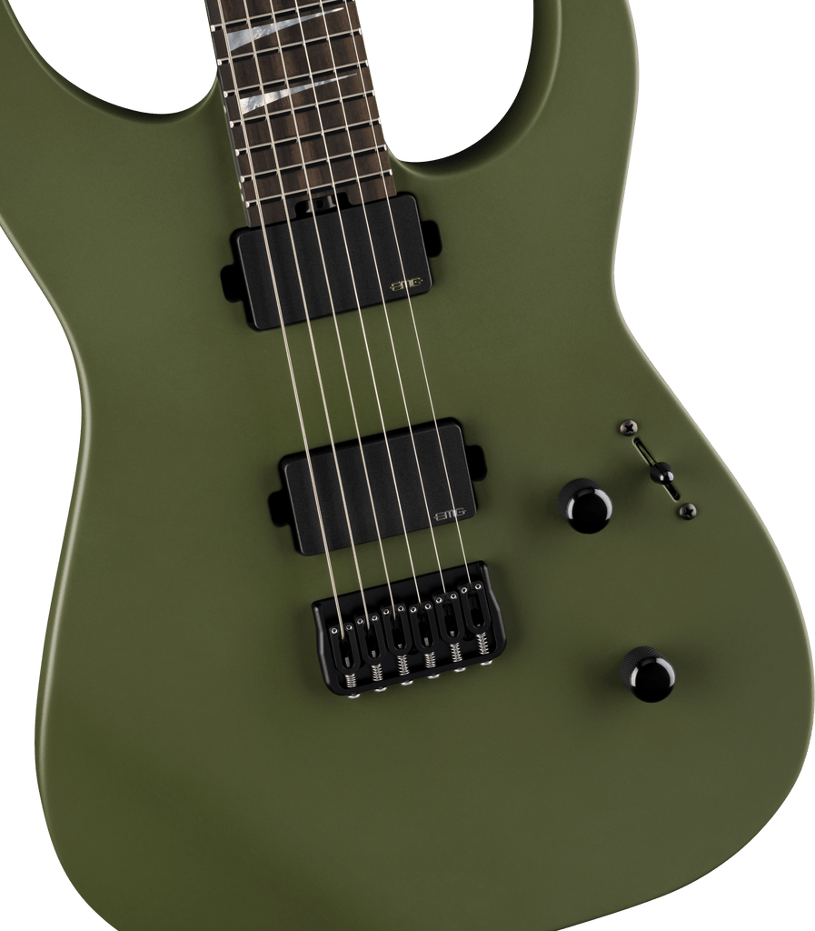 Jackson American Series Soloist™ SL2 HT, Ebony Fingerboard, Matte Army Drab