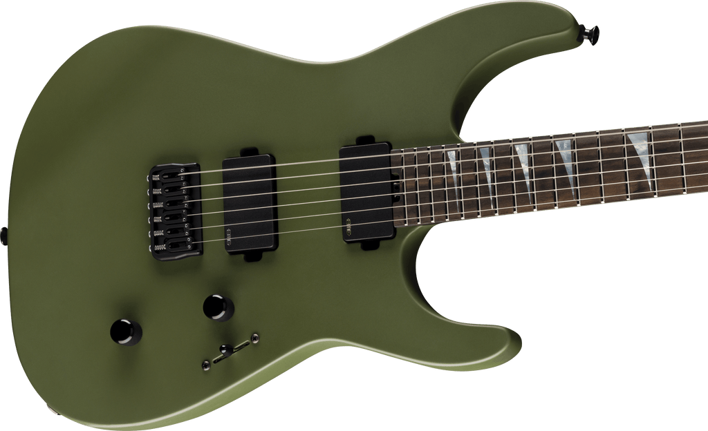 Jackson American Series Soloist™ SL2 HT, Ebony Fingerboard, Matte Army Drab