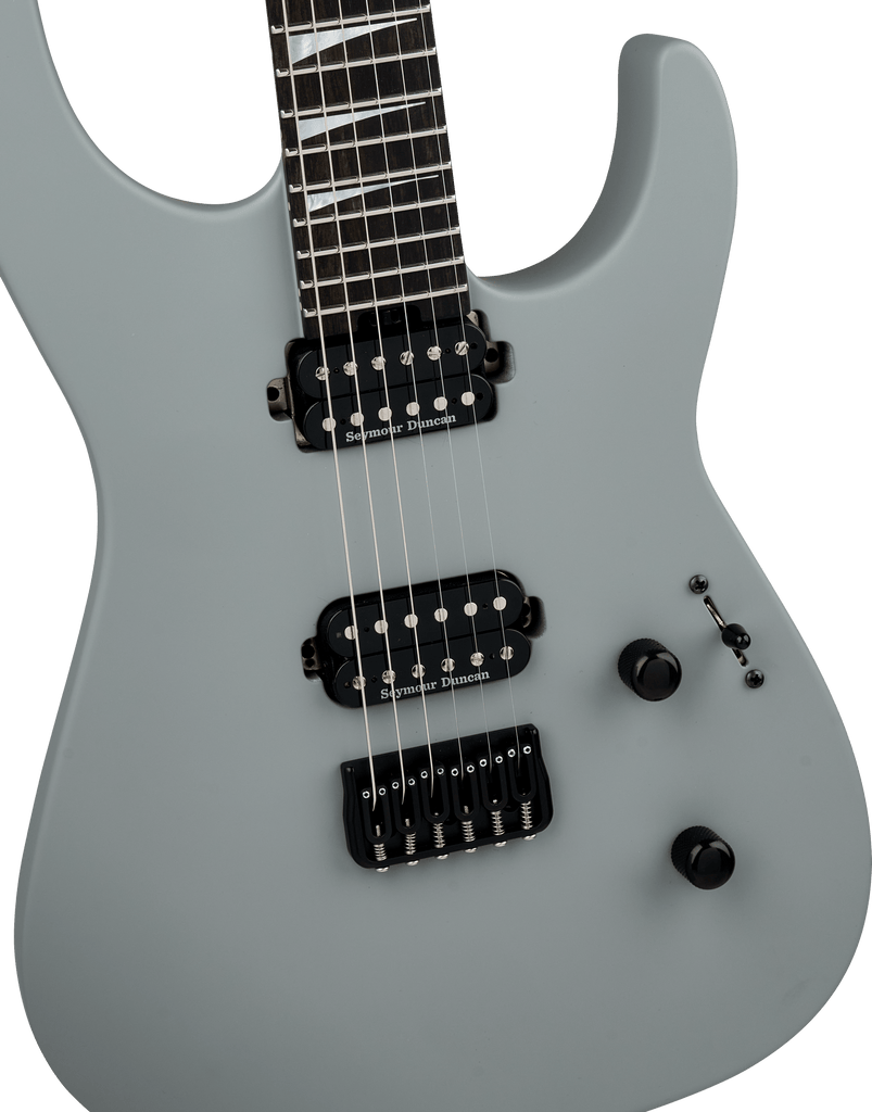 Jackson American Soloist SL2 DX HT Ebony Fingerboard Satin Porsche Gray