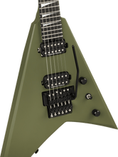 Load image into Gallery viewer, Jackson American Series Rhoads RR24, Ebony Fingerboard, Matte Army Drab