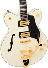 Charger l'image dans la galerie, Gretsch 2807261505 Streamliner Semi Hollow Electric Guitar Bigsby Laurel - Vintage White