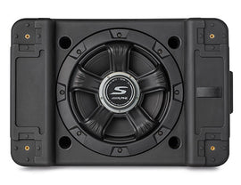 Alpine SS-SB10 Single 10” S-Series Shallow Preloaded Subwoofer Enclosure Bundle