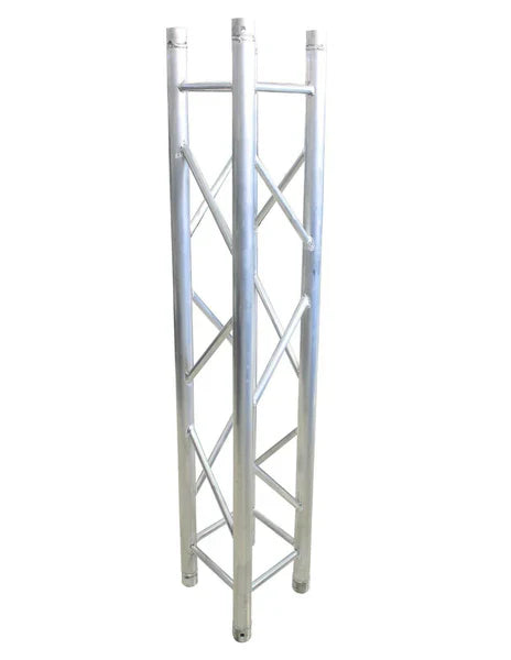 MR Truss 1 Meter (3.28ft) Straight Square Aluminum Truss Segment for Pro Lighting + 4 Coupler Connections