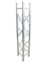 Load image into Gallery viewer, MR Truss 1 Meter (3.28ft) Straight Square Aluminum Truss Segment for Pro Lighting + 4 Coupler Connections