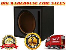 Charger l&#39;image dans la galerie, Absolute USA PSEB10BK Single 10-Inch Ported Subwoofer Enclosure with Black High Gloss Face Board