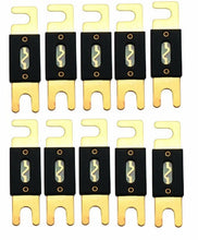 Load image into Gallery viewer, Absolute USA ANL150-10 10 Pack ANL 150 Amp Gold Plated Fuse