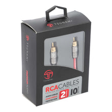 Charger l'image dans la galerie, Tsunami TSX-RCA10 2 Channel 10 Ft RCA Cable