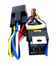 Charger l&#39;image dans la galerie, Absolute 2x 12V 30/40 Amp Car Auto Automotive Marine Relay + Wiring Harness &amp; Socket