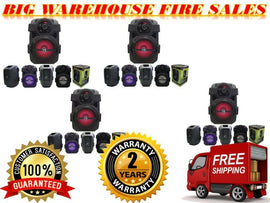 4 MR DJ PSE-80BT 8” Portable Active Speaker<BR/> 8” Portable Active Speaker with Rechargeable Battery Party Speaker with Bluetooth 1200 Watts P.M.P.O