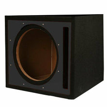 Load image into Gallery viewer, Absolute PSEB10BK Single 10-Inch Ported Subwoofer Enclosure with Black High Gloss Face Board