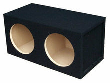 Load image into Gallery viewer, Absolute USA DSS10 Dual 10-Inch, 3/4-Inch MDF Sealed Subwoofer Enclosure