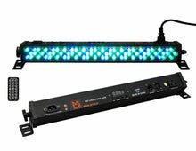 Load image into Gallery viewer, MR DJ MINI STRIP 19&quot; 120 LED 5 Channel DMX RGB Color Strip DJ Wash Up Light Bar
