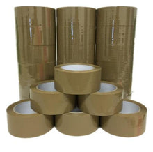 Charger l&#39;image dans la galerie, PATRON 3&quot; Pack of 24 110 Yard Brown heavy-duty Sealing Adhesive Tape Packaging Shipping Carton Tape