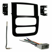 Charger l&#39;image dans la galerie, Fit 02-05 Dodge Ram Car Stereo Radio Double Din Dash Kit Harness Antenna Adapter