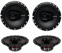 Load image into Gallery viewer, 2 Pair Rockford Fosgate R165X3 180W 6.5" coaxial speakers w/ silk tweeters