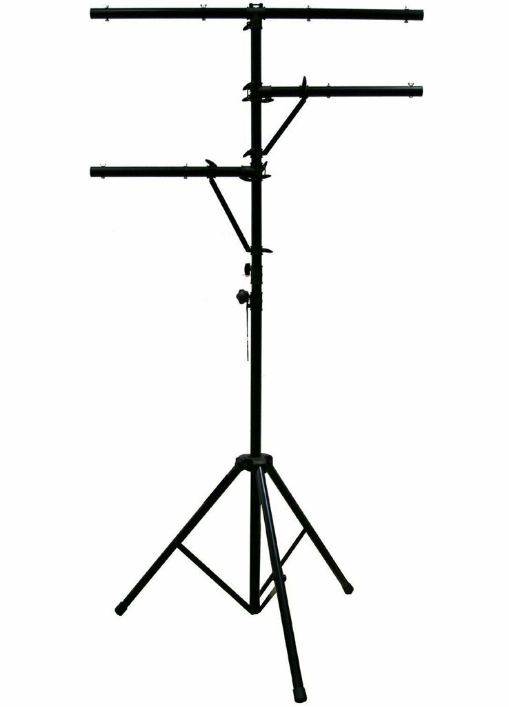 TREESTAND Pro Audio DJ Lighting Fixture Tripod Multi Arm T-Bar Light Stand