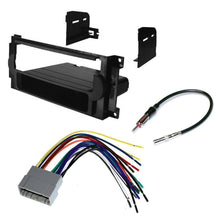Load image into Gallery viewer, Chrysler Dodge Jeep Single Din Dash Kit fit Radio Stereo Install Harness Antenna
