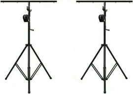 2 NEW Crank Up Truss Lighting Stands Stage Light Mount Trussing Speaker PA DJ