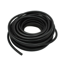 Load image into Gallery viewer, MR DJ DSLT1 100&#39; 1&quot; 25mm Black Split Wire Loom Conduit Tubing Sleeve Tube