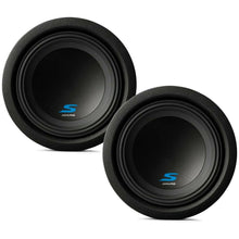 Load image into Gallery viewer, 2 Alpine S-W8D4 Car Subwoofers 900W Max (300W RMS) 8&quot; S-Series Dual 4 Ohm Car Subwoofers
