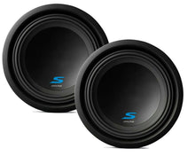 Load image into Gallery viewer, 2 Alpine S-W10D2 1800W 10&quot; S-Series Dual 2 Ohm Car Subwoofer