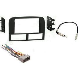 Fit 02-2004 Jeep Grand Cherokee Double Din Radio Stereo Install Dash Kit Package