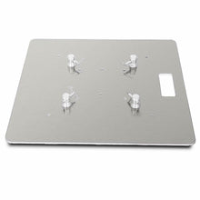 Charger l&#39;image dans la galerie, 2 MR TRUSS BP2424 Universal Aluminum Base Plate 24&quot; x 24&quot; for 12&quot; Square Truss