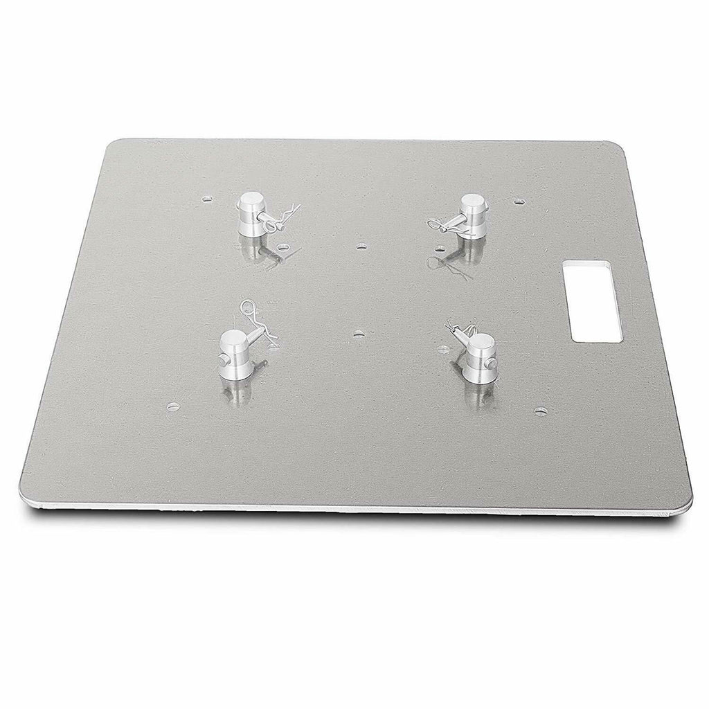 MR TRUSS BP2424 Universal Aluminum Base Plate 24" x 24" for 12" Square Truss