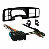 Metra DP-3002B Double DIN Dash Kit for 99-02 GM Full-Size Truck/SUV with Wiring and Antenna Connections