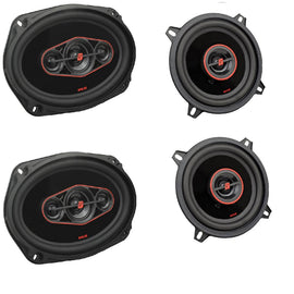 Cerwin Vega H7694 6x9″ 4-way Car Speakers & H752 5.25