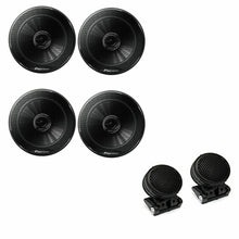 Load image into Gallery viewer, 2 Pioneer TS-G1620F 6-1/2&quot; 2-way car speakers &amp; TW-600 Tweeters