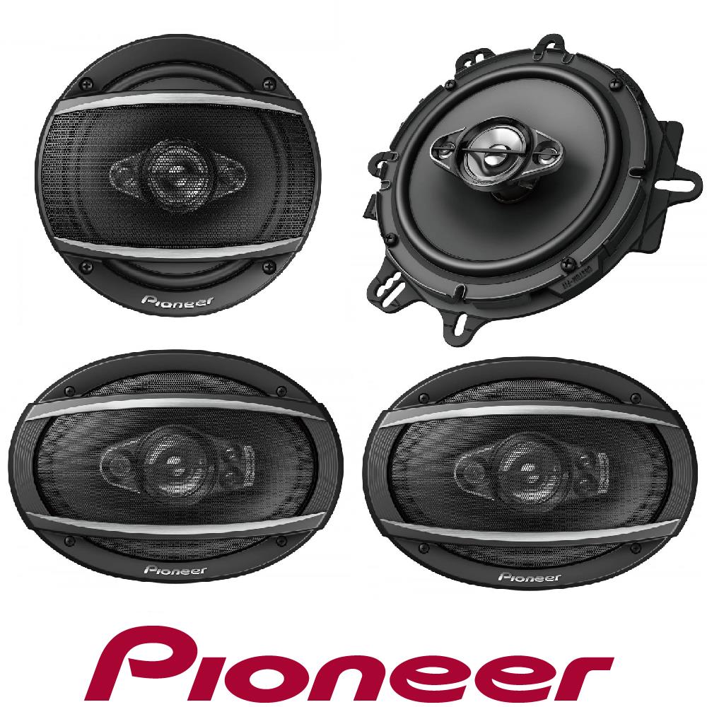 Pioneer TS-A6970F 5-Way 600W 6.9" WITH TS-A1680F 6.5" 350W  Coaxial Car Speakers