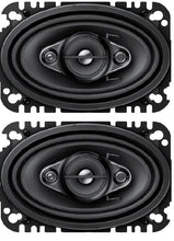 Load image into Gallery viewer, NEW PIONEER TS-A4670F 210 WATTS 4" x 6" 3-WAY COAXIAL CAR AUDIO SPEAKERS 4"x6"