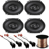 2 Pair Pioneer 350W Max (80W RMS) 6