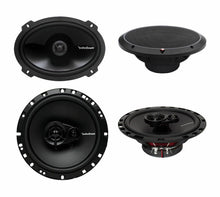 Load image into Gallery viewer, Rockford Fosgate P1692 6x9&quot; 150W 2-Way + R165X3 6.5&quot; 90W 3-Way Car Speakers
