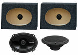 Rockford Fosgate Punch P1692 Car Speaker + 2 Angled 6x9