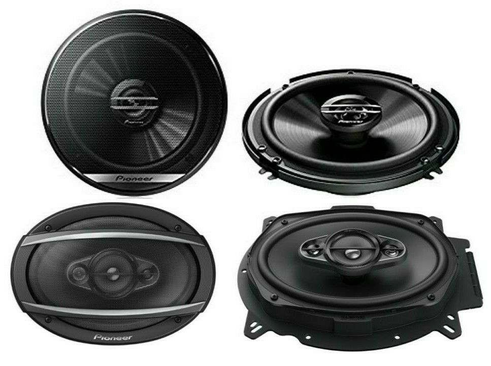 Pioneer TS-A6966F 450W 6"x9" Speakers + TS-G1620F 6.5" 300W Speakers