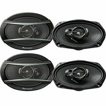 Load image into Gallery viewer, 4 x Pioneer TS-A6966R 6x9&quot; 420-Watt 3-Way Car Full Range Speakers 2 Pairs