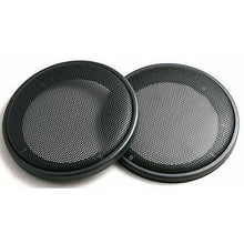 Charger l&#39;image dans la galerie, Patron 5.25&quot; Subwoofer Grille Steel Mesh Speaker Woofer Grill Black-Pair