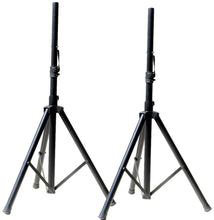 Load image into Gallery viewer, 2 SS250 Universal Black Heavy Duty Folding Tripod PRO PA DJ Home Speaker Stand