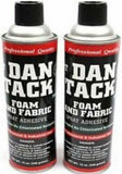 Dan Tack Spray Super Adhesive 12.00oz  Professional Industrial Strength  2 CANS