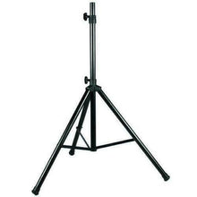Load image into Gallery viewer, MR DJ SS330B Speaker Stand <br/> Universal Black Heavy Duty Folding Tripod PRO PA DJ Home On Stage Speaker Stand Mount Holder