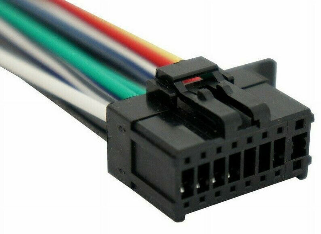 Absolute 16-Pin Replacement Wiring Harness for 2002 Pioneer Car Stereo Headunit