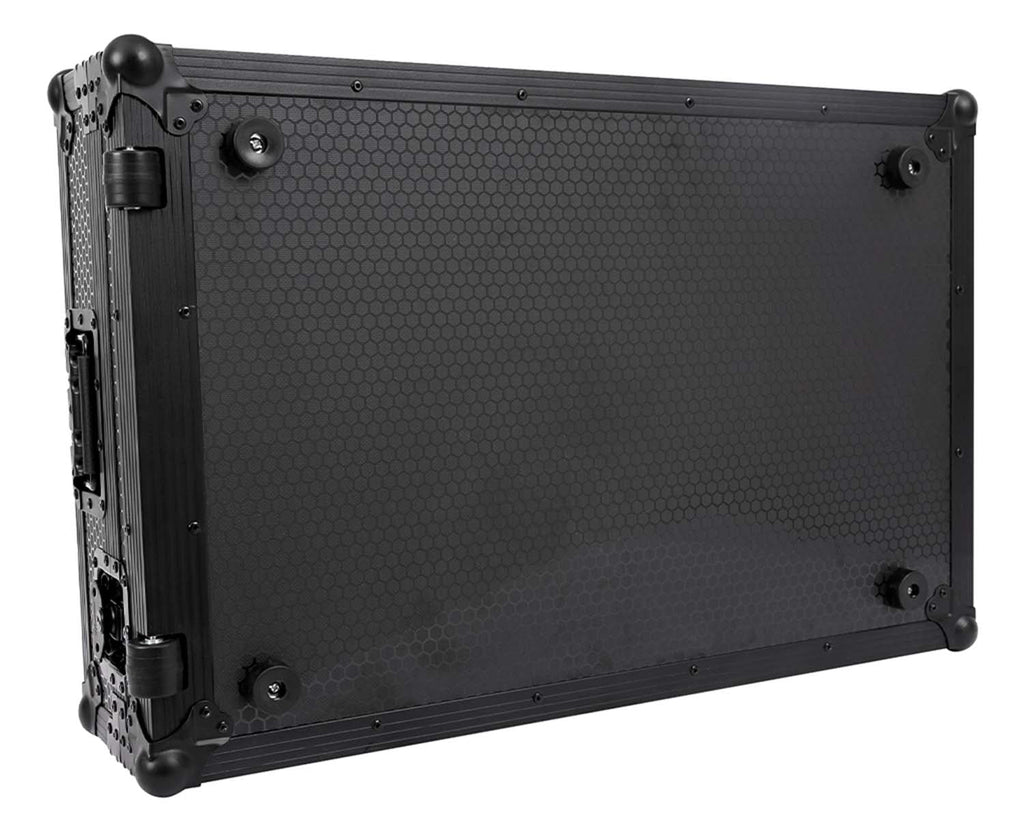 Headliner HL10013 Pitch Black Flight Case for DDJ-FLX10 with Laptop Platform and Wheels