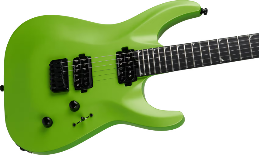 Jackson 2914507525 Pro Plus Series Soloist SLA2 HT Electric Guitar - Toxic Apple