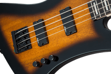 Load image into Gallery viewer, Jackson JS Series Kelly™ Bird Bass IV JS2, Amaranth Fingerboard, Tobacco Burst
