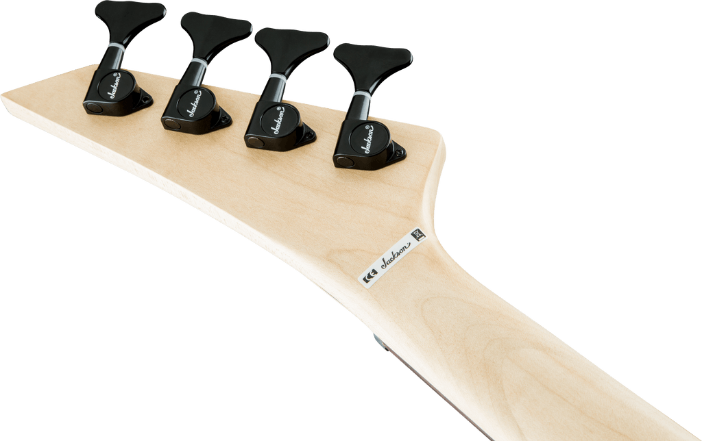 Jackson JS Series Kelly™ Bird Bass IV JS2, Amaranth Fingerboard, Tobacco Burst